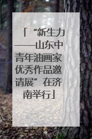 “新生力——山东中青年油画家优秀作品邀请展”在济南举行