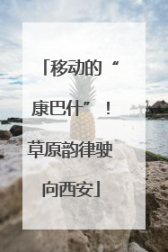 移动的“康巴什”！草原韵律驶向西安