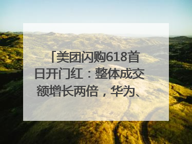 美团闪购618首日开门红：整体成交额增长两倍，华为、Apple、沃尔玛等近800个品牌翻倍增长
