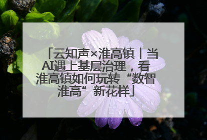 云知声×淮高镇丨当AI遇上基层治理，看淮高镇如何玩转“数智淮高”新花样