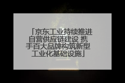 京东工业持续推进自营供应链建设 携手百大品牌构筑新型工业化基础设施