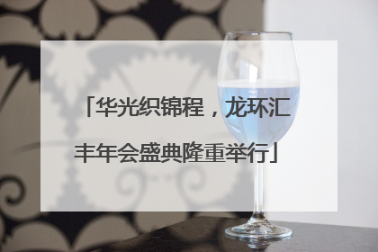 华光织锦程，龙环汇丰年会盛典隆重举行