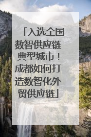 入选全国数智供应链典型城市！成都如何打造数智化外贸供应链