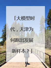 大模型时代，天津为何跑出发展新样本？
