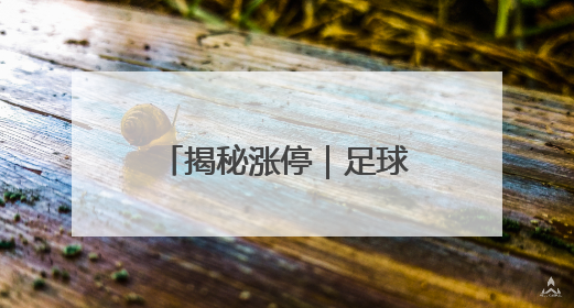 揭秘涨停｜足球概念多股连板