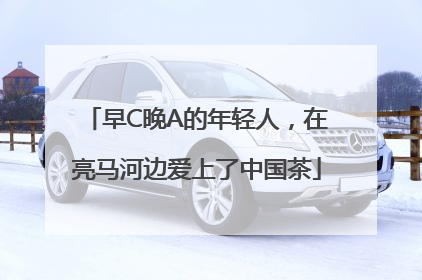 早C晚A的年轻人，在亮马河边爱上了中国茶