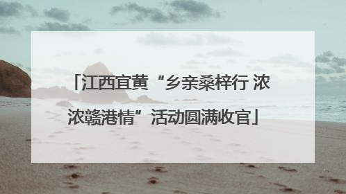 江西宜黄“乡亲桑梓行 浓浓赣港情”活动圆满收官