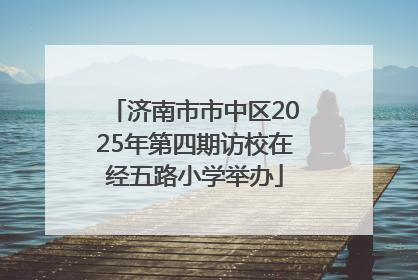 济南市市中区2025年第四期访校在经五路小学举办