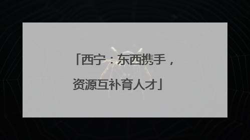 西宁：东西携手，资源互补育人才