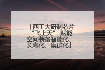 西工大研制芯片“飞上天” 赋能空间装备智能化、长寿化、集群化