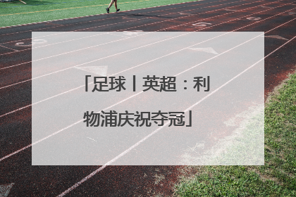 足球丨英超：利物浦庆祝夺冠