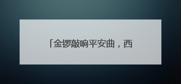 金锣敲响平安曲，西厂口社区“平安合伙人”携手共筑幸福家